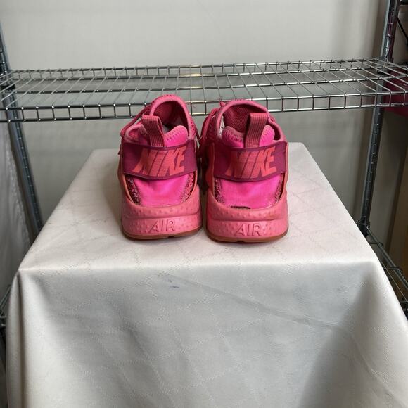 Nike Air Women's‎ Pink Huarache Run Ultra Breathe Shoes Size 8.5 Lightweight - Picture 5 of 7